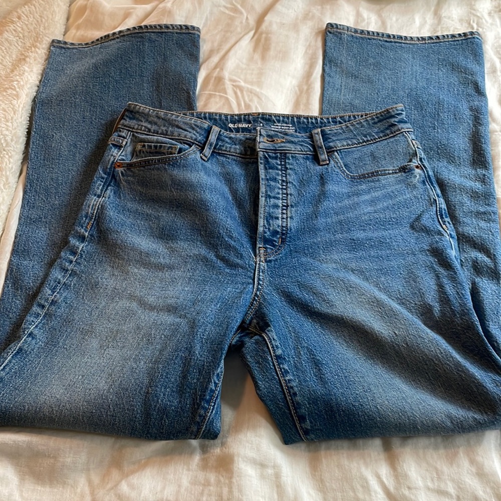 Old Navy kicker bootcut jeans 8 NWOT